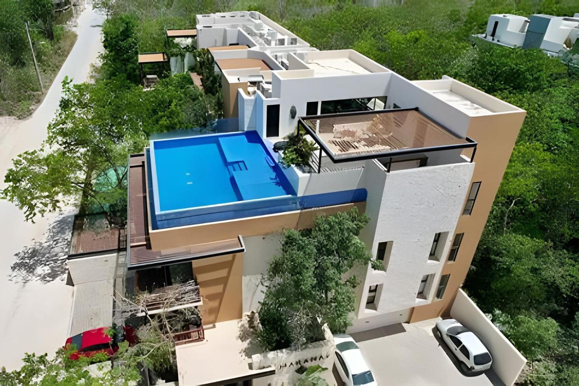 Сasa de vacaciones Loft Increíble King Size Alberca Infinita,gym En Medio De La Selva Tulum