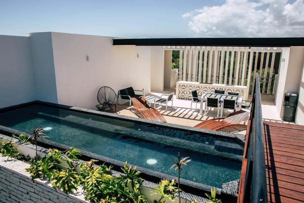 Romantic Roof Penthouse! Bbq And Priv. Pool * Tulum