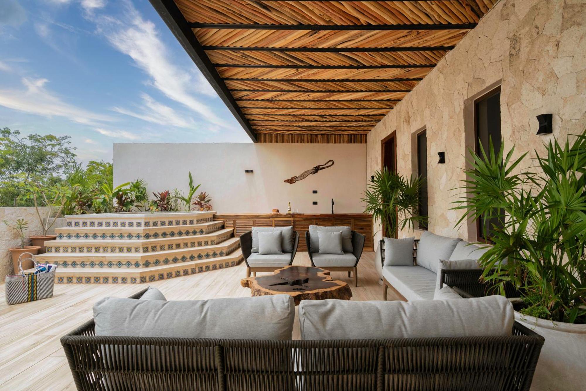 El Rey Loro - Lux 4 Bed @bluedeertulum Villa *