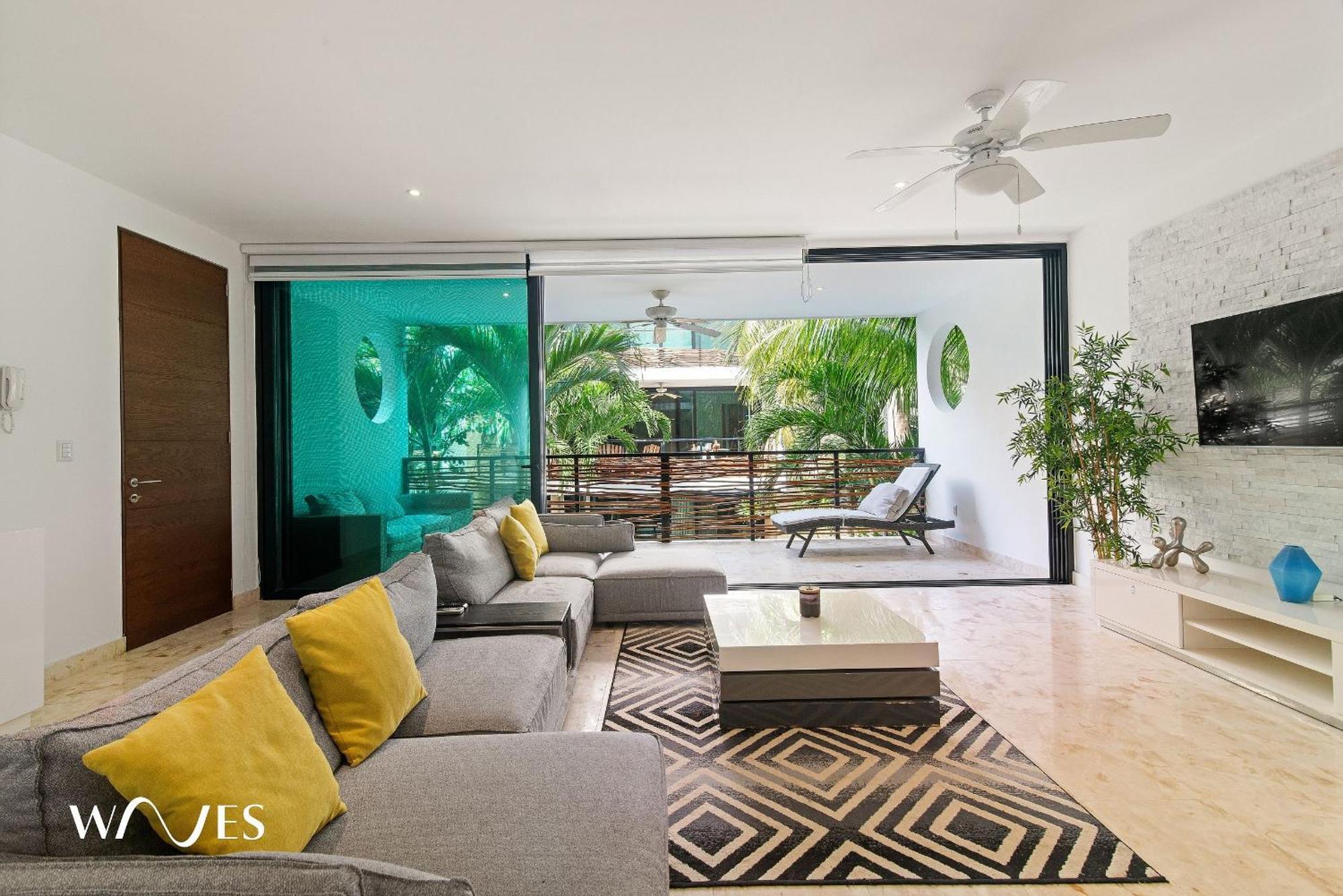 2 Hab. | Vista A La Piscina | Espacioso Y Luminoso Apartment Tulum