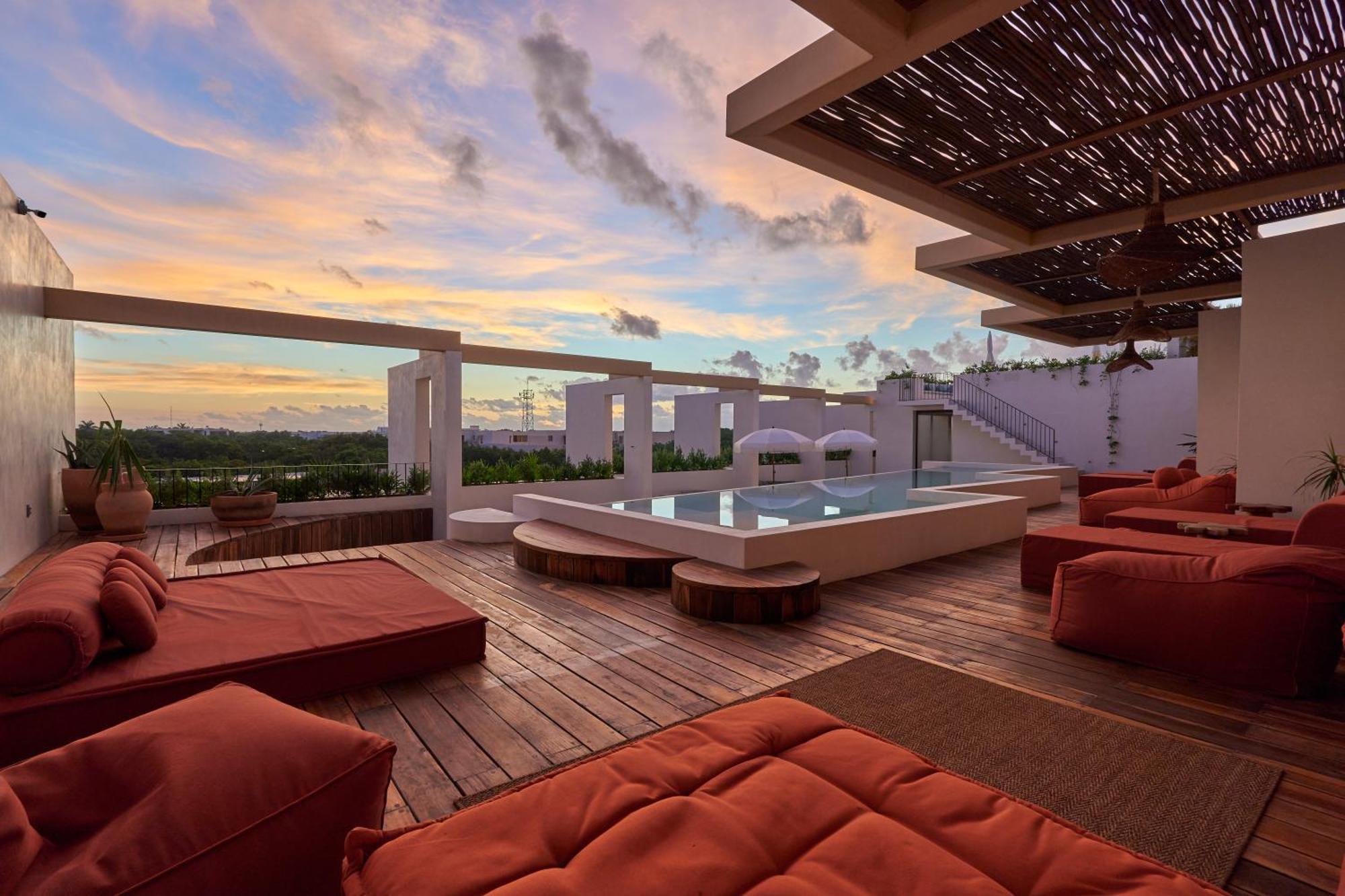 Stylish Studio In La Veleta With Private Balcony, Rooftop Pool And Terrace Apartment Tulum