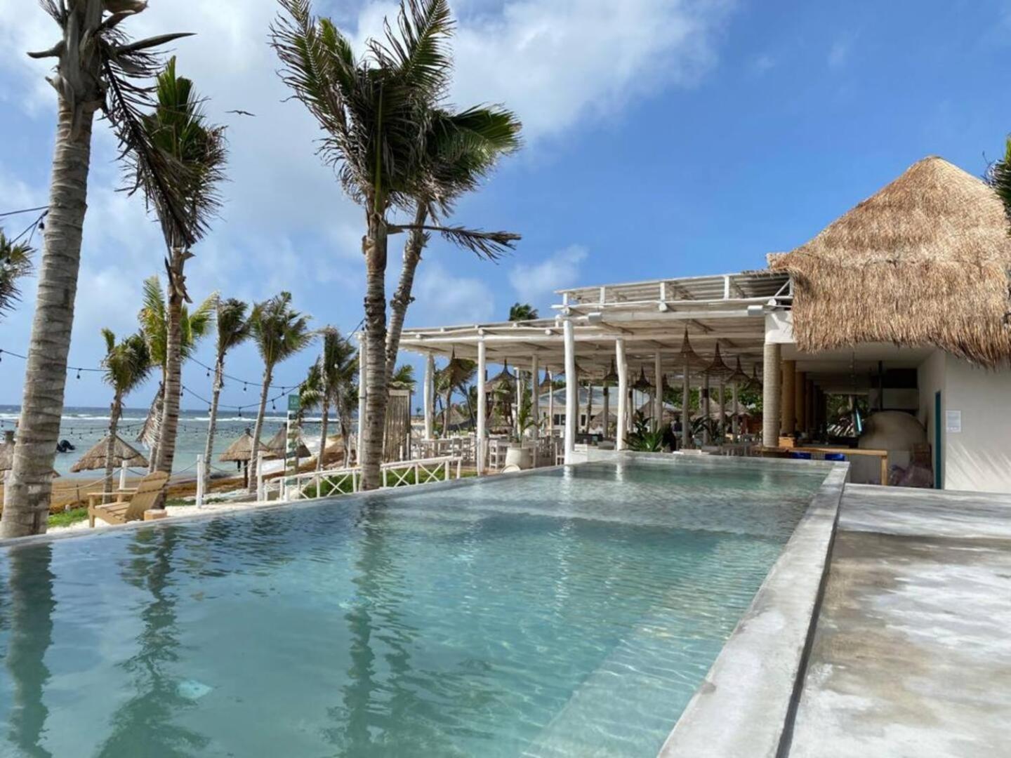 Departamento 6, Country Home, Con Muelle De Pesca, Club De Playa, Alberca, Cenote Y Campo De Golf, Contrata Day Pass Bahia Principe Apartment