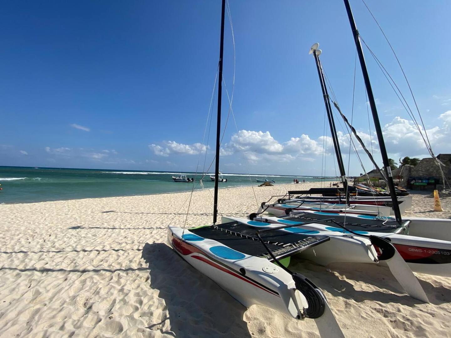 Departamento 6, Country Home, Con Muelle De Pesca, Club De Playa, Alberca, Cenote Y Campo De Golf, Contrata Day Pass Bahia Principe * Tulum