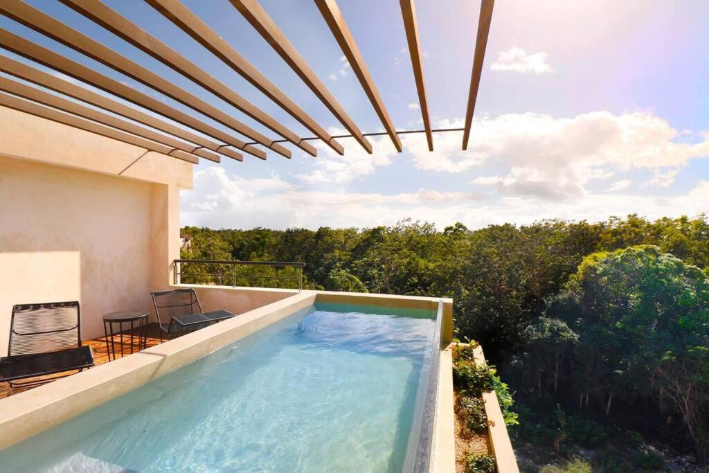 Private Pool Penthouse In 3 Bedrooms. Tulum