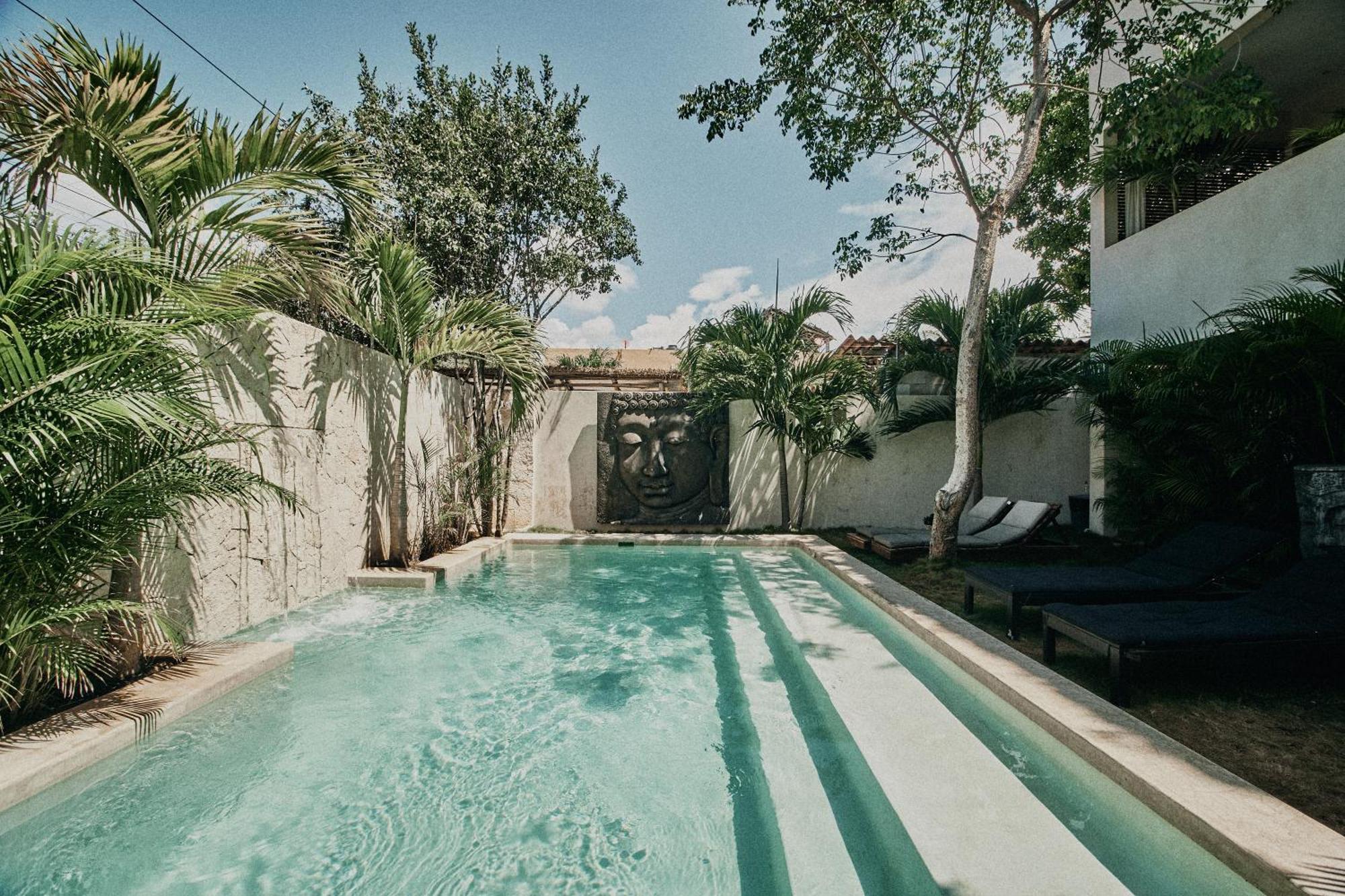 Yax'na House Luxury 240m2 - 12 Persons - 6 - 2 Swimming Pool - 3 Jacuzzis Pousada Tulum