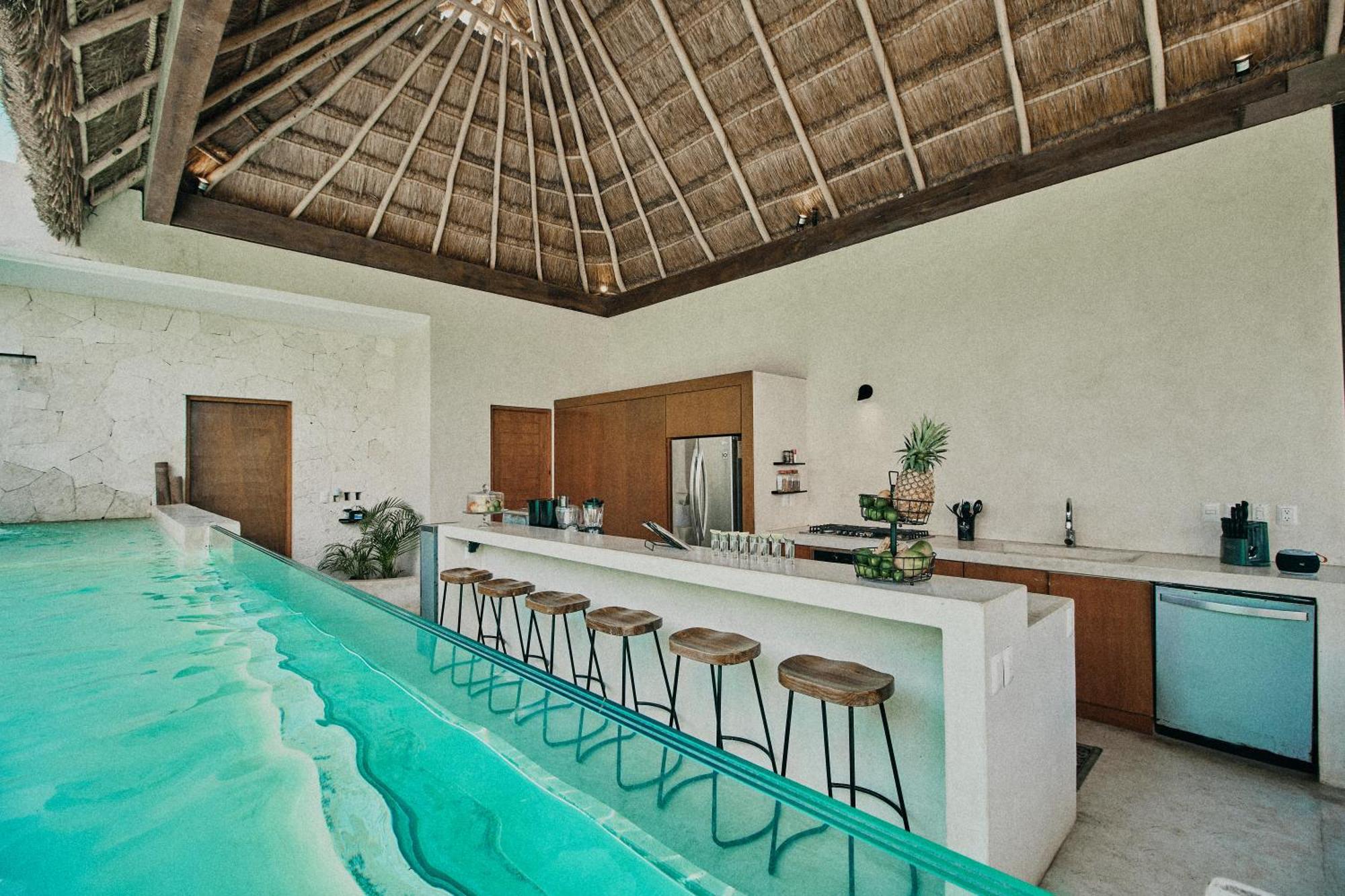Pousada Yax'na House Luxury 240m2 - 12 Persons - 6 - 2 Swimming Pool - 3 Jacuzzis *