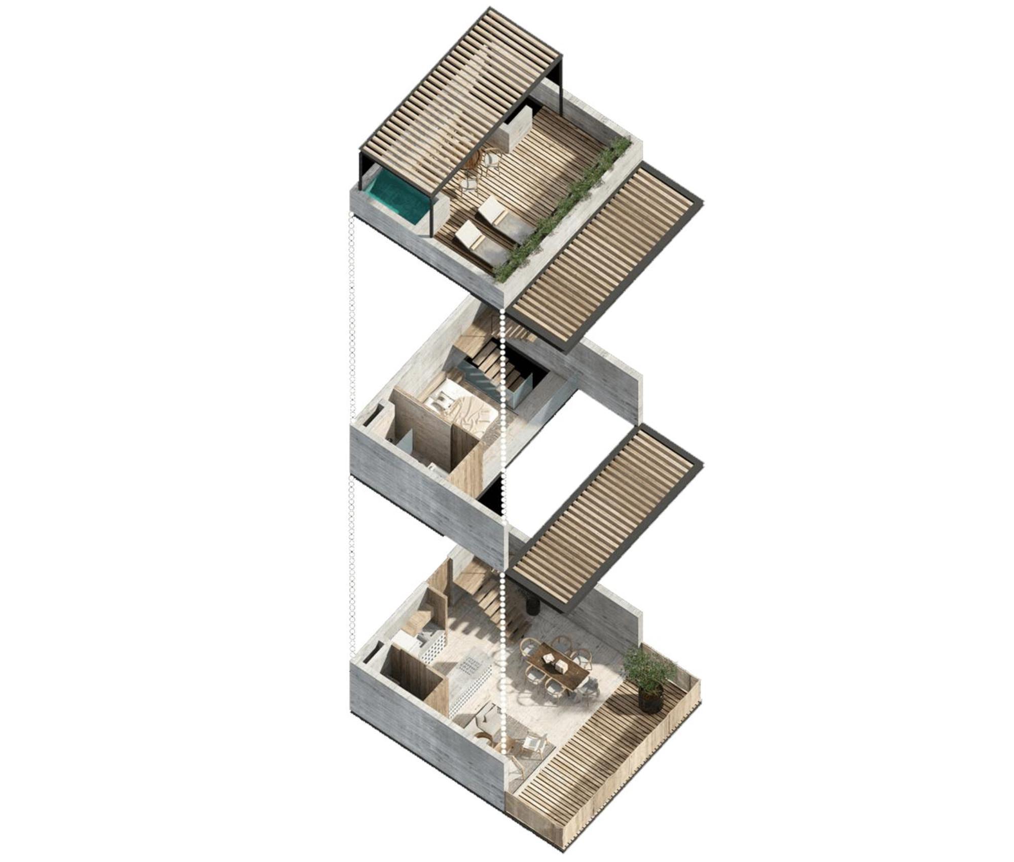 Apartment Paradise - Penthouse With Private Pool And Cenote