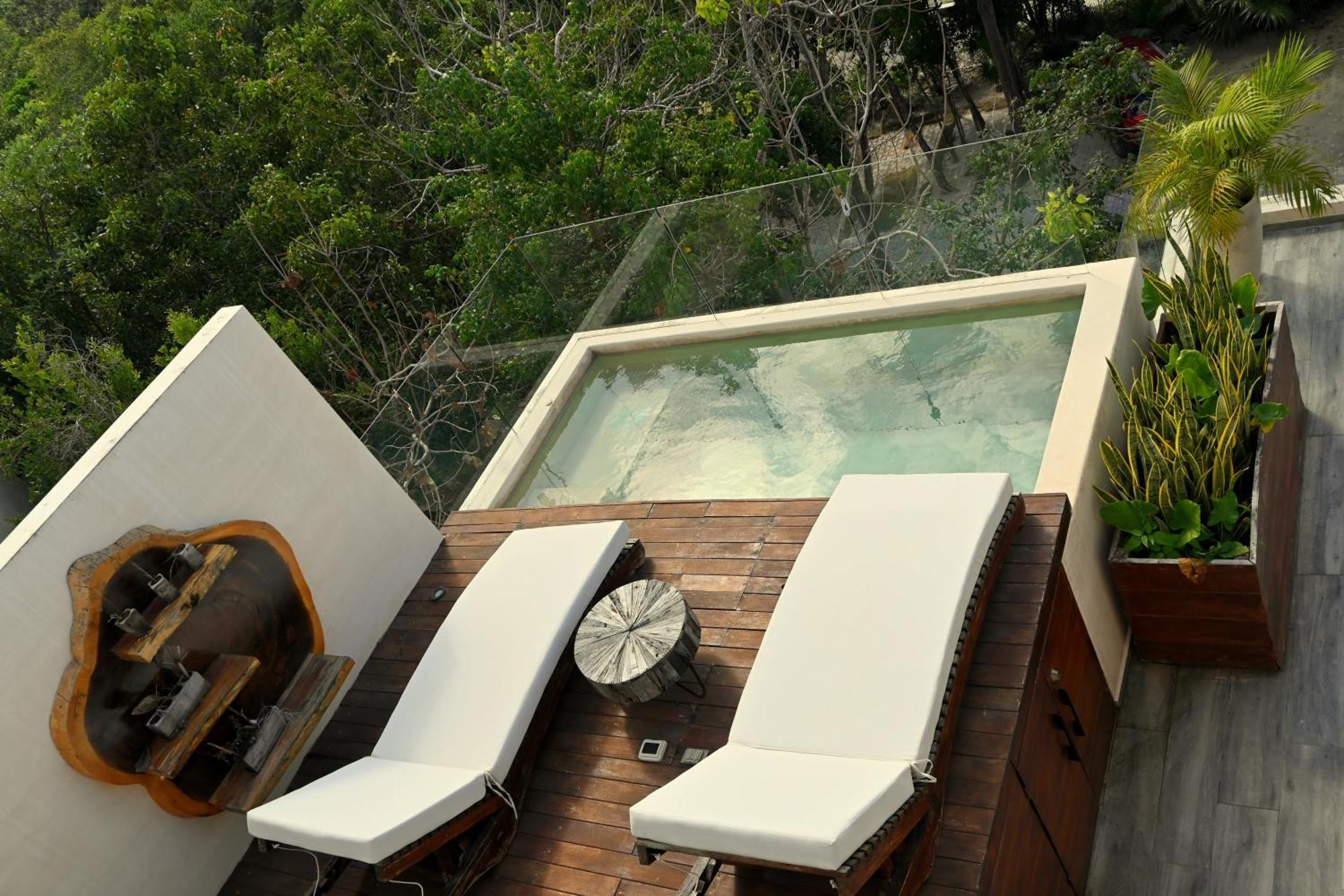 Kataleya By Zaazil - Amazing Penthouse Aptartment , Up To 16 People, Private Pool, Terrace , Roof And Hot Tub In Luum Zama In The Jungle Apartamento *