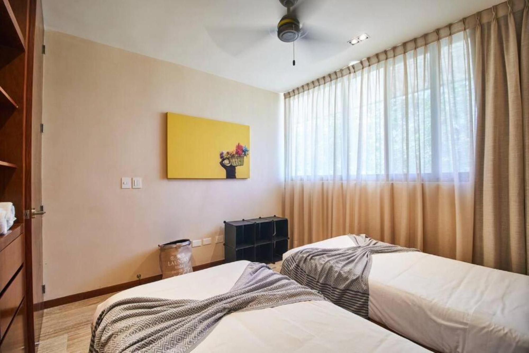 Aldea Zama Oasis: Private Pool With 24/7 Security Apartment *