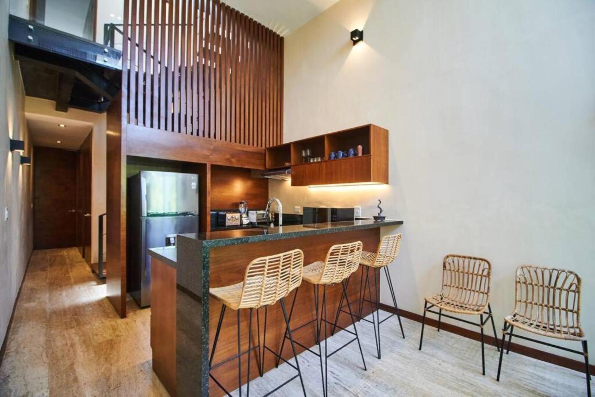 Aldea Zama Oasis: Private Pool With 24/7 Security Apartment