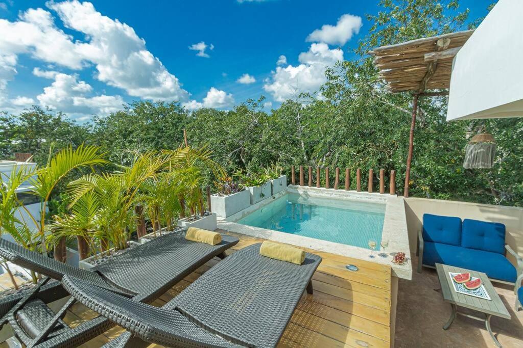 Magnificent House With Pool & Jungle View Holiday home Tulum
