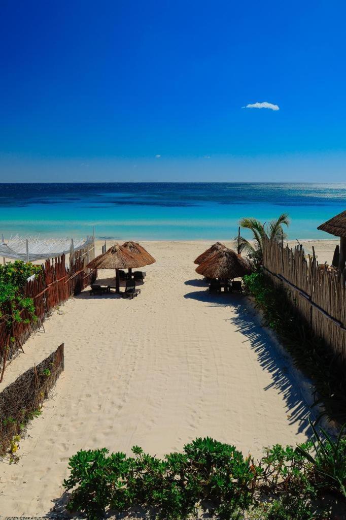 Chillaxing Beach Front House Tulum