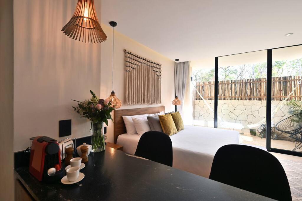 Hyde 104 Enjoy Private Plunge Pool+2 Free Bike+gym+roof Apartment Tulum