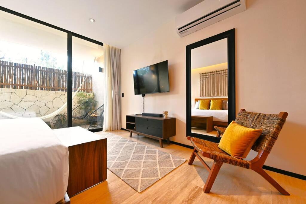 Hyde 104 Enjoy Private Plunge Pool+2 Free Bike+gym+roof Tulum
