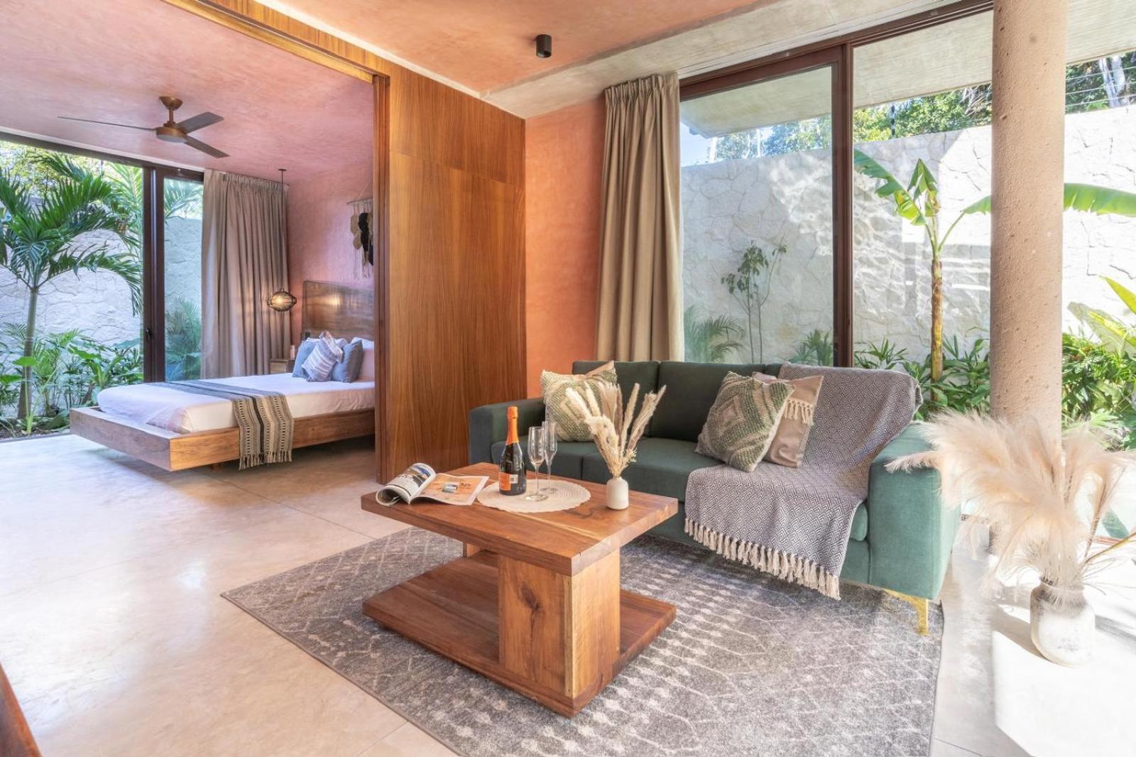 Pousada Primrose Jungle Paradise Villa, 3brd, Island Shower, 2 Private Pools, Gourmet Dining & 24hr Security Tulum