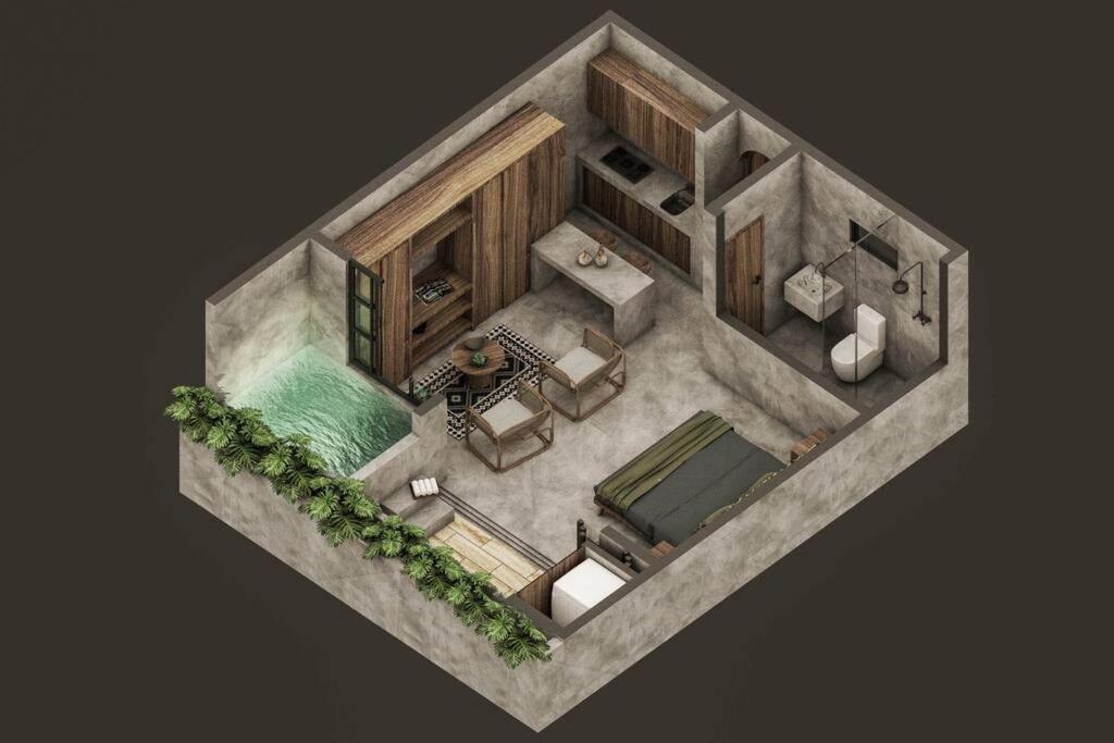 Amazing Jungle Near Town 200mb Pool Apartment