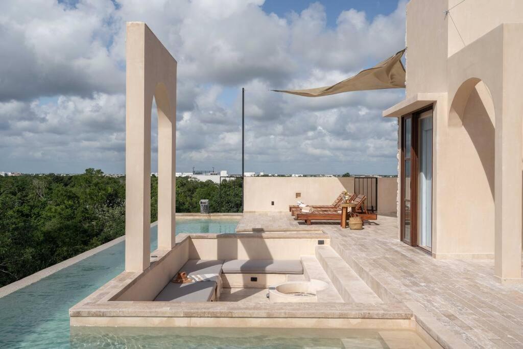 Amazing Jungle Near Town 200mb Pool Apartment Tulum