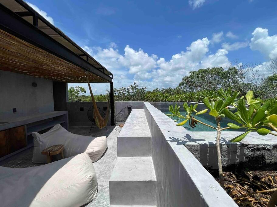 Apartment New 2 Bdr, Private Rooftop Pool, Gym And Cowork Tulum