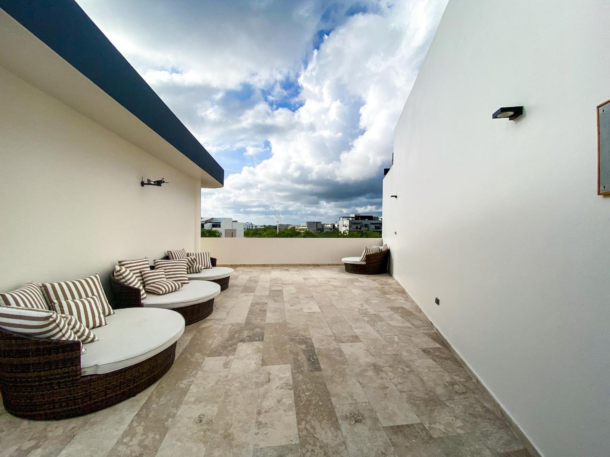 Apartment Cozy And Lovely With Roof, Pools, Gym, Bar, Parking Tulum