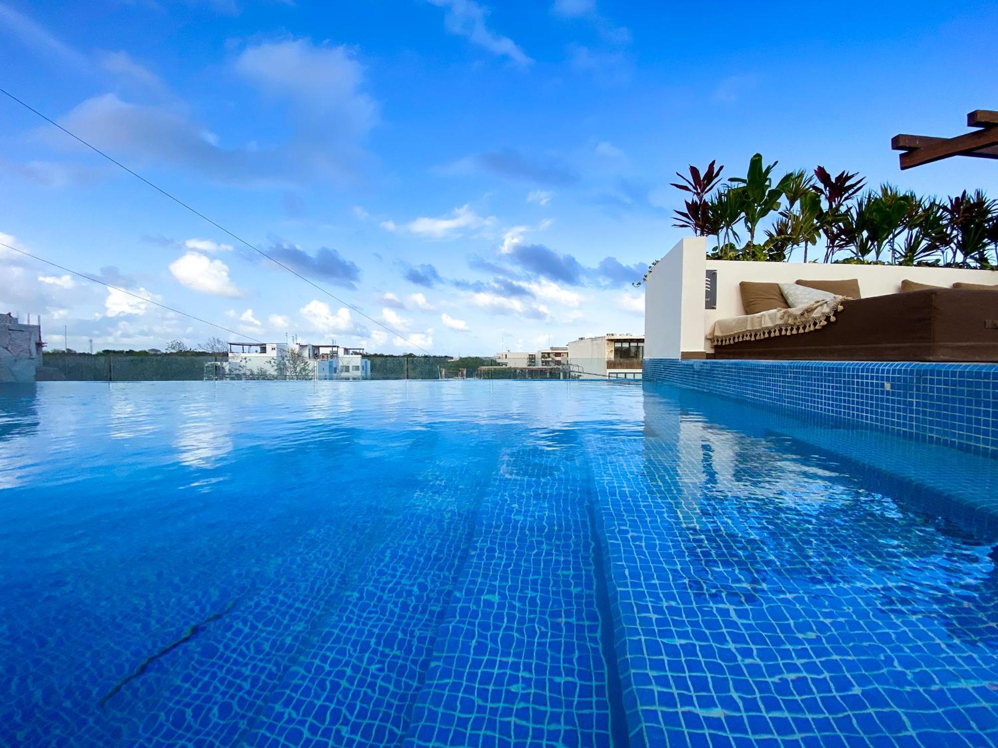 Cozy And Lovely With Roof, Pools, Gym, Bar, Parking * Tulum