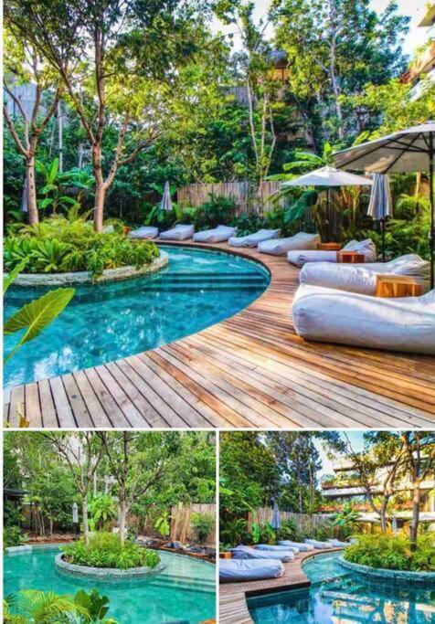 5 Star Luxury Penthouse /private Pool/cenote Pool Apartment