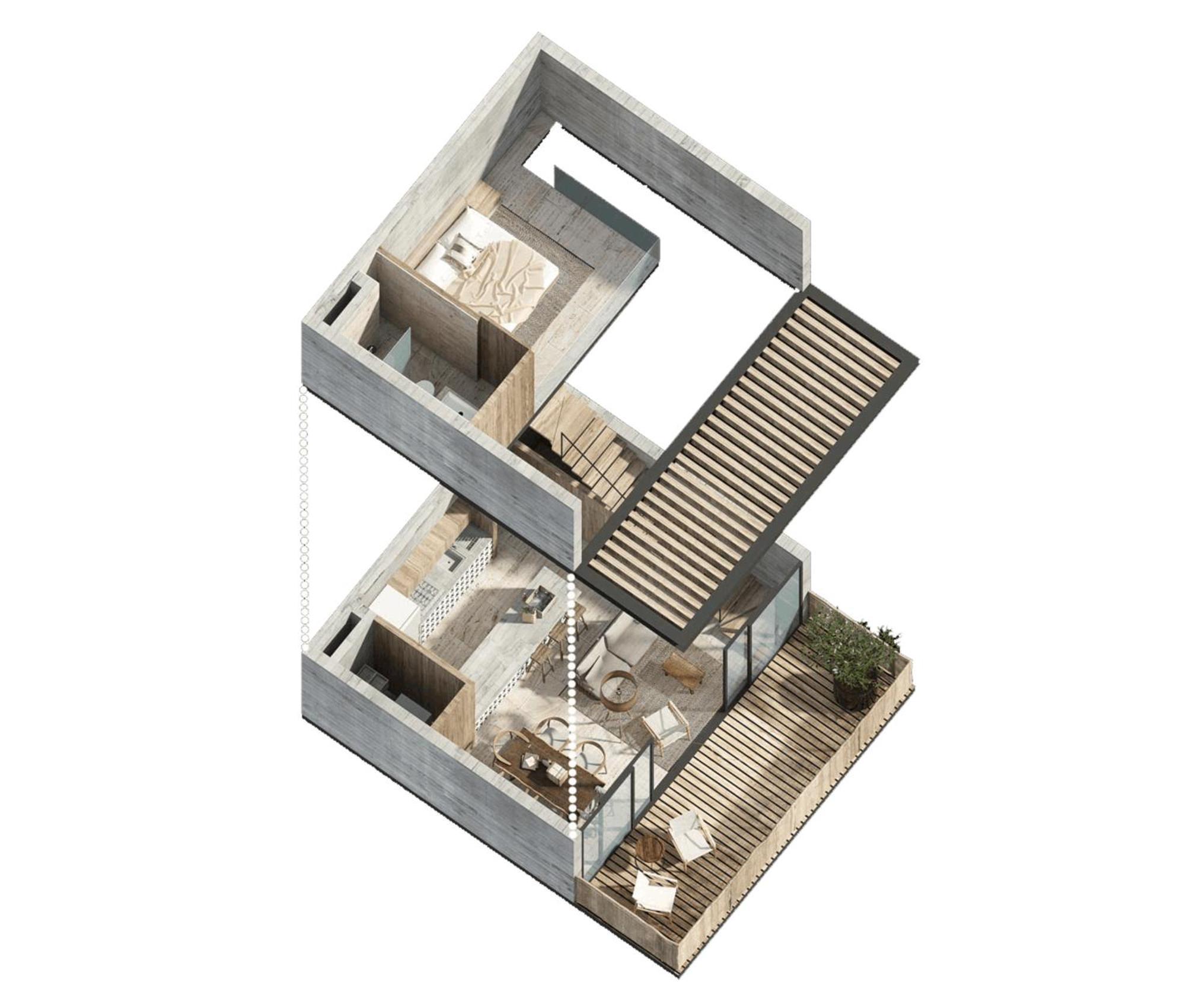 Apartment Divine 1br Swim Up With Cenote And Gym *