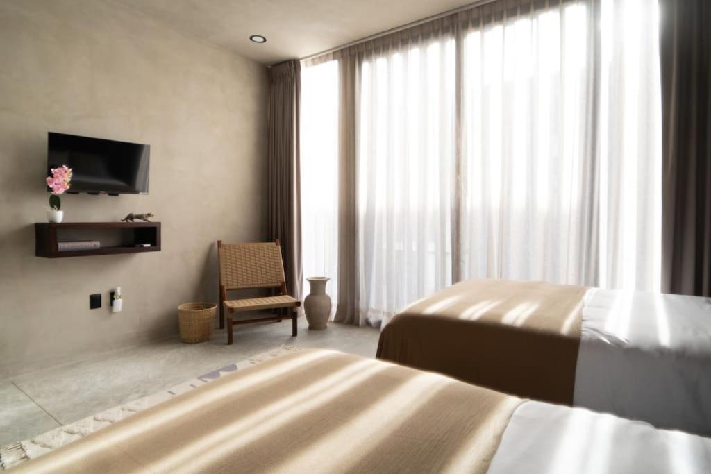 Villa Luxury Twin Villas, 4 Private Pools, 2 Rooftops, Bbq, Near Tulum