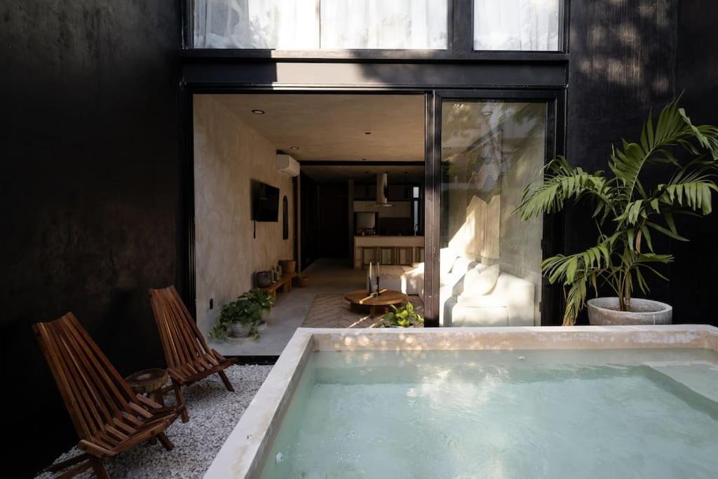 Luxury Twin Villas, 4 Private Pools, 2 Rooftops, Bbq, Near Tulum