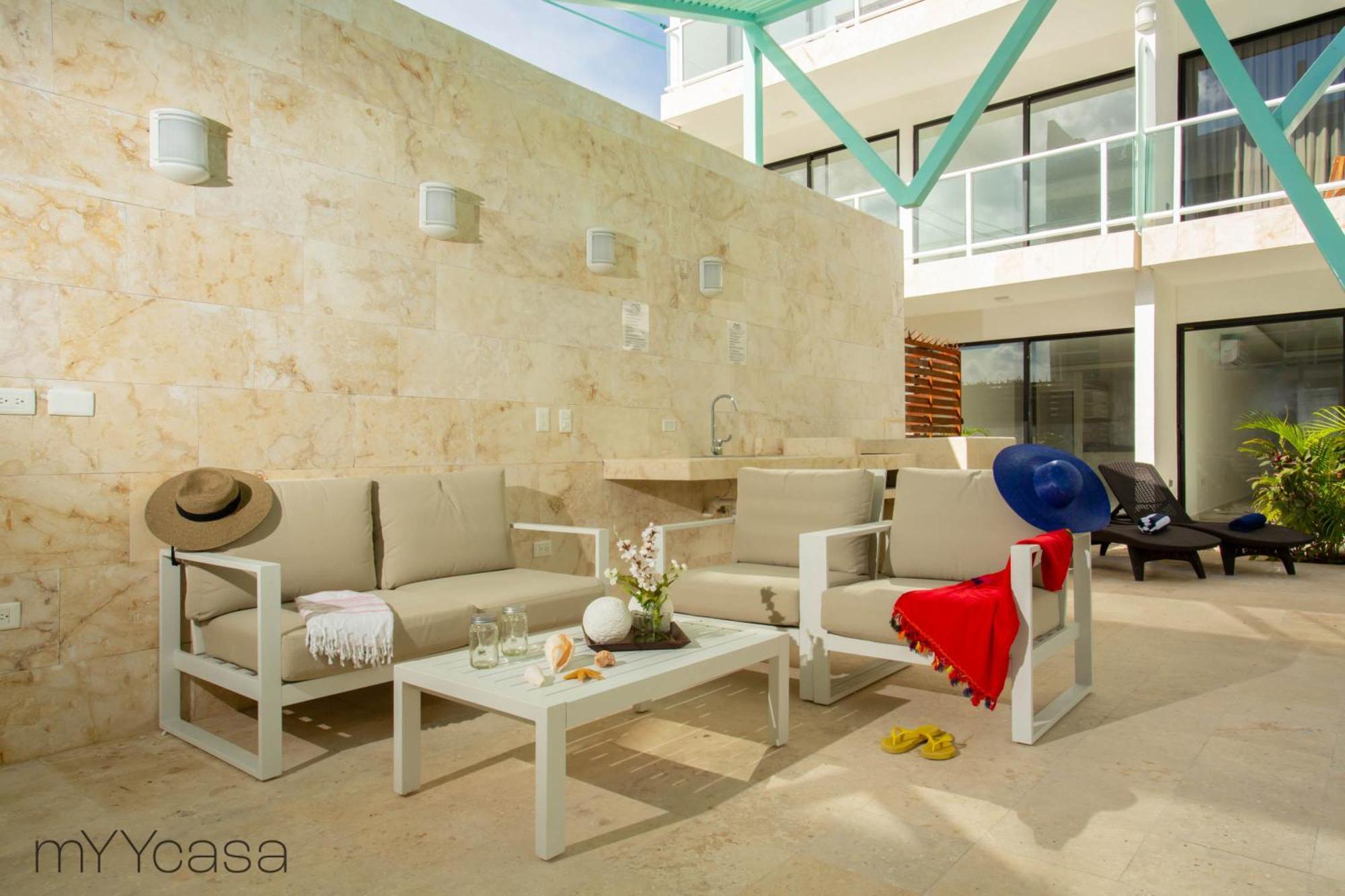 Apartment Wynwood In Tulum, On The Ground Floor