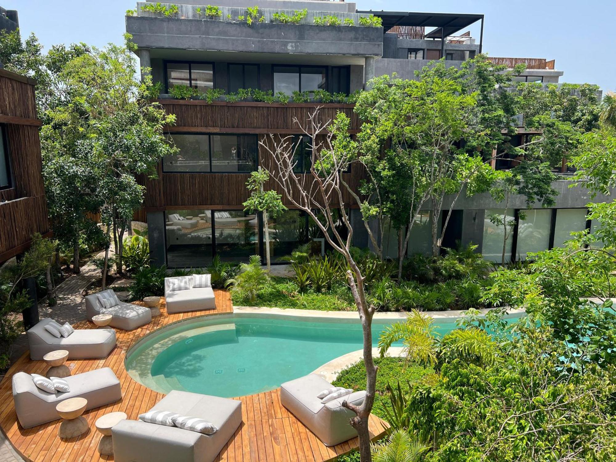 Apartment Lovely 2bedroom Serviced + Pool & Garden Tulum