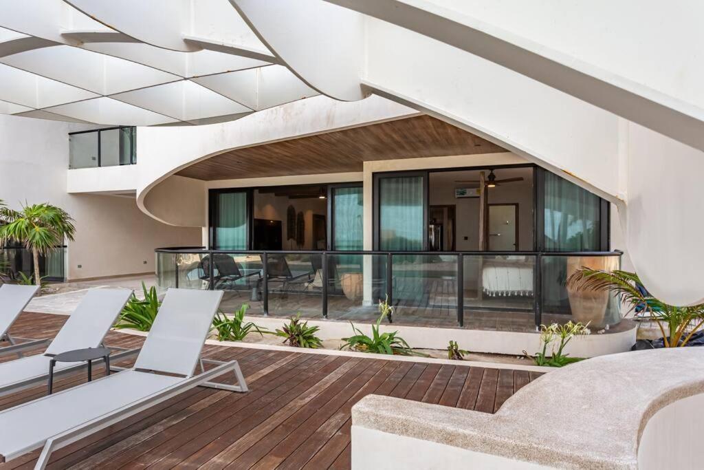 Luxury Beachfront Getaway Tankah Bay Apartment *
