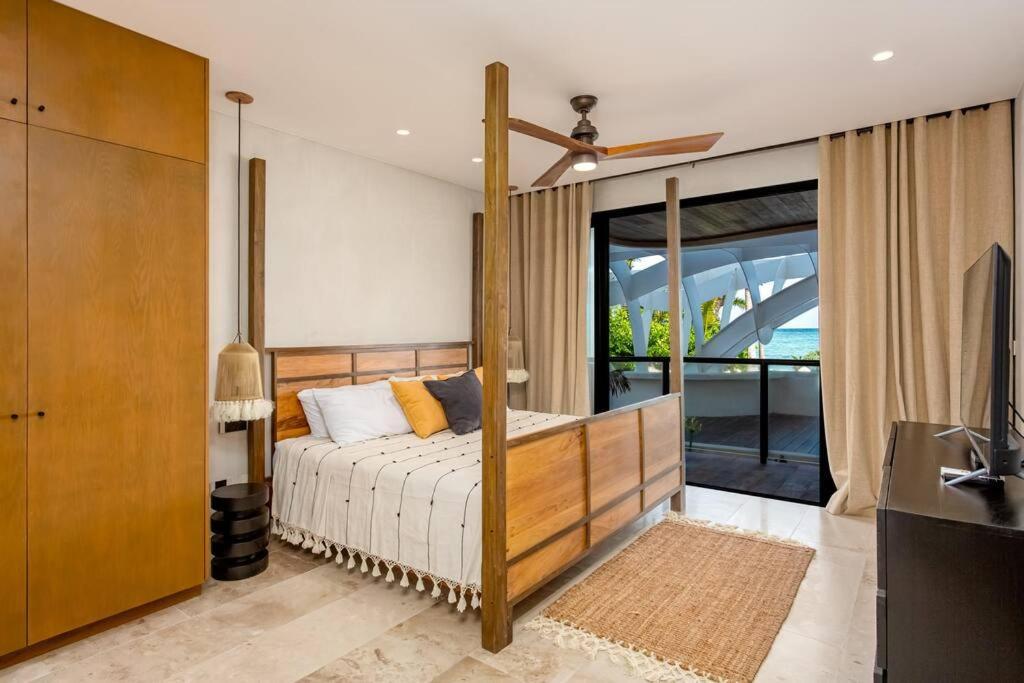 Luxury Beachfront Getaway Tankah Bay Apartment Tulum