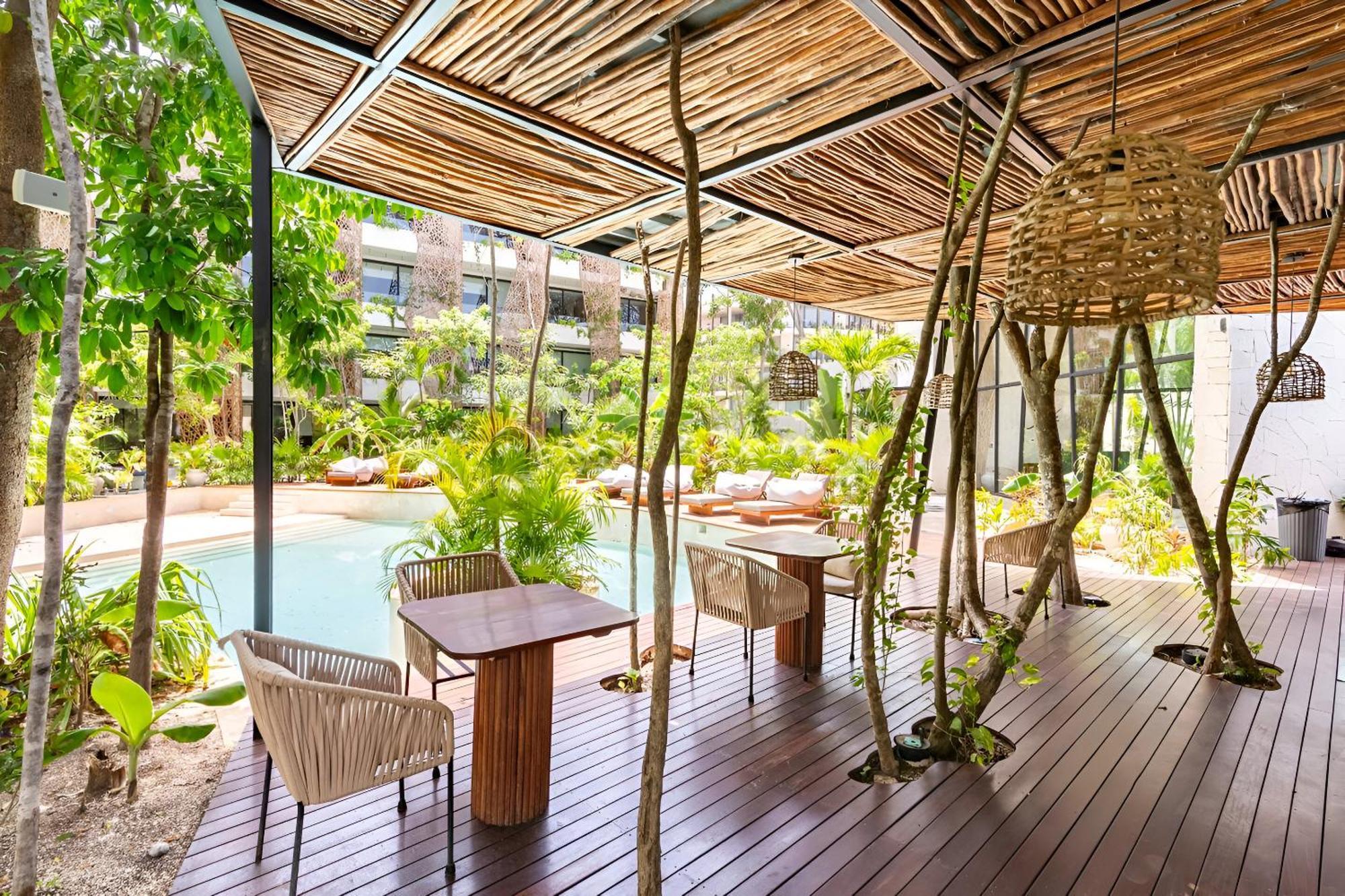 Ph Con Jacuzzi Privado A 6 Minutos De La Playa De Apartment Tulum