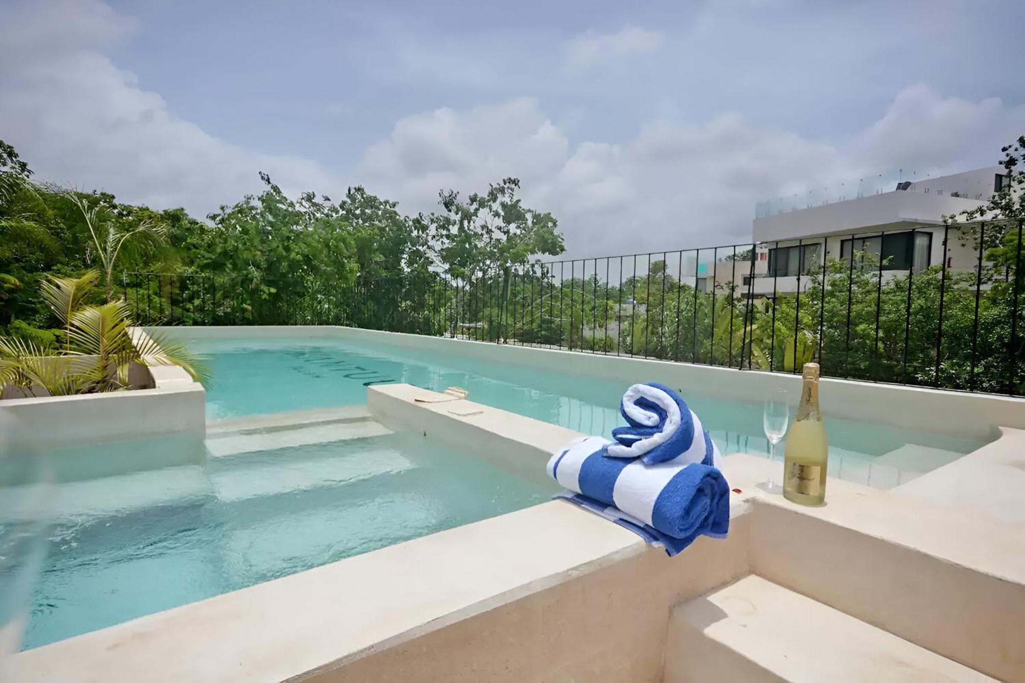 Departamento Amplio Con Balcon Y Mini Alberca Privada Apartment *