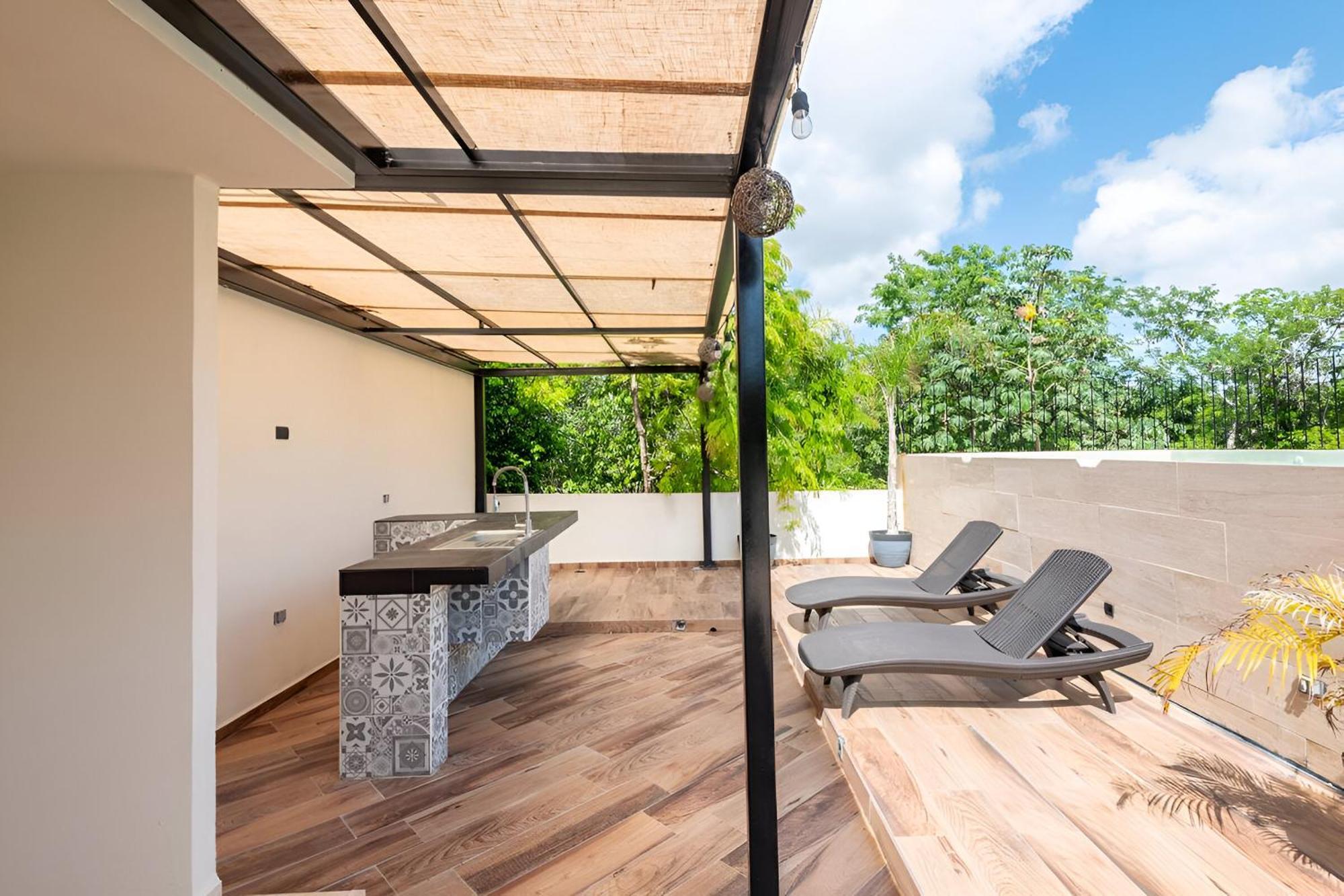 Departamento Amplio Con Balcon Y Mini Alberca Privada Apartment Tulum