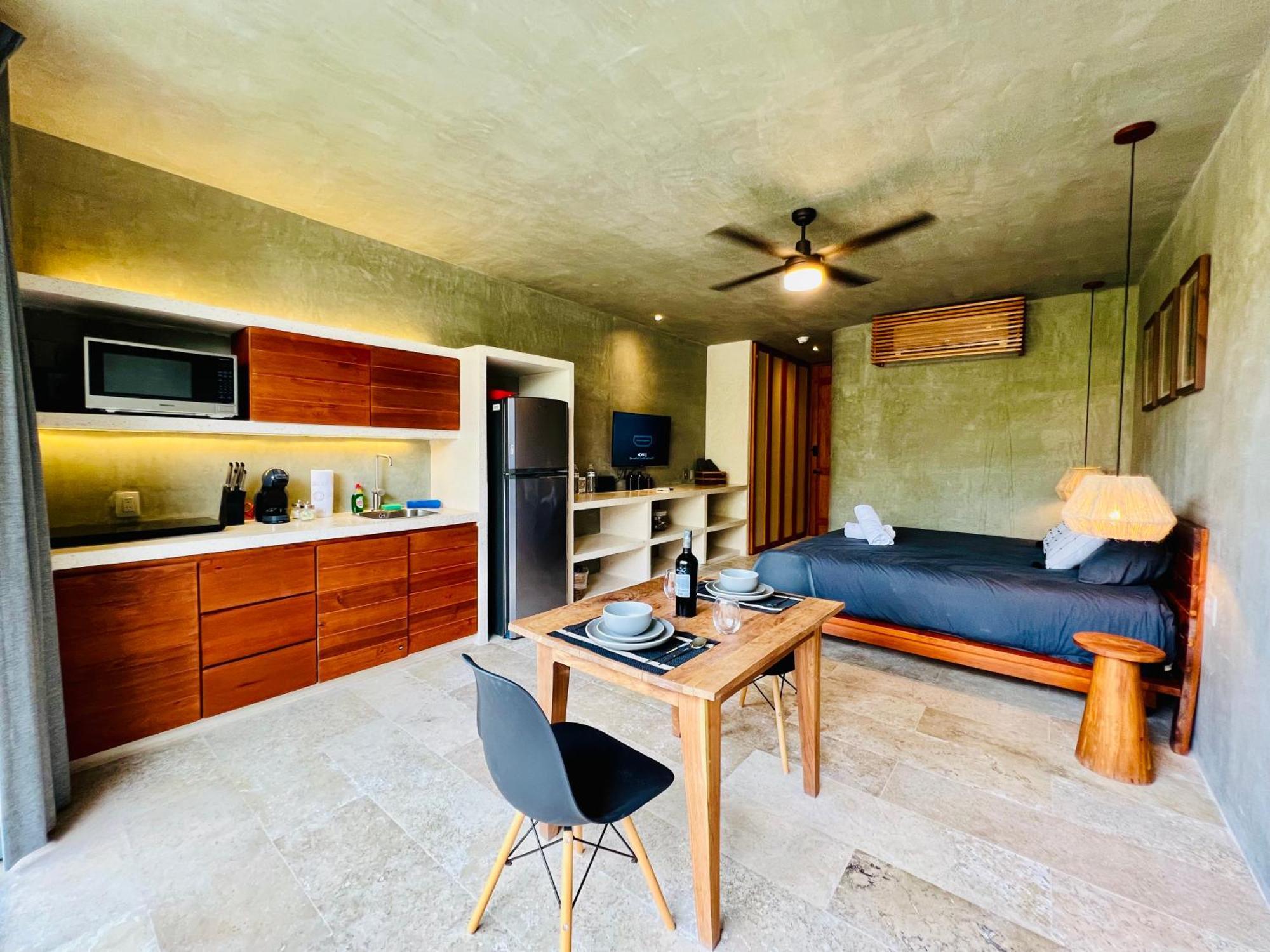 Apartment 108b2 Seremonia Origen Private Pool King Bed Kitchen Tulum