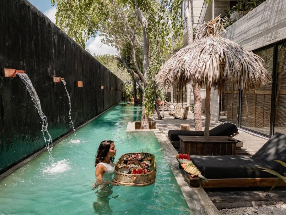 Exquisite Architectural Oasis Private Pool Apartment Tulum