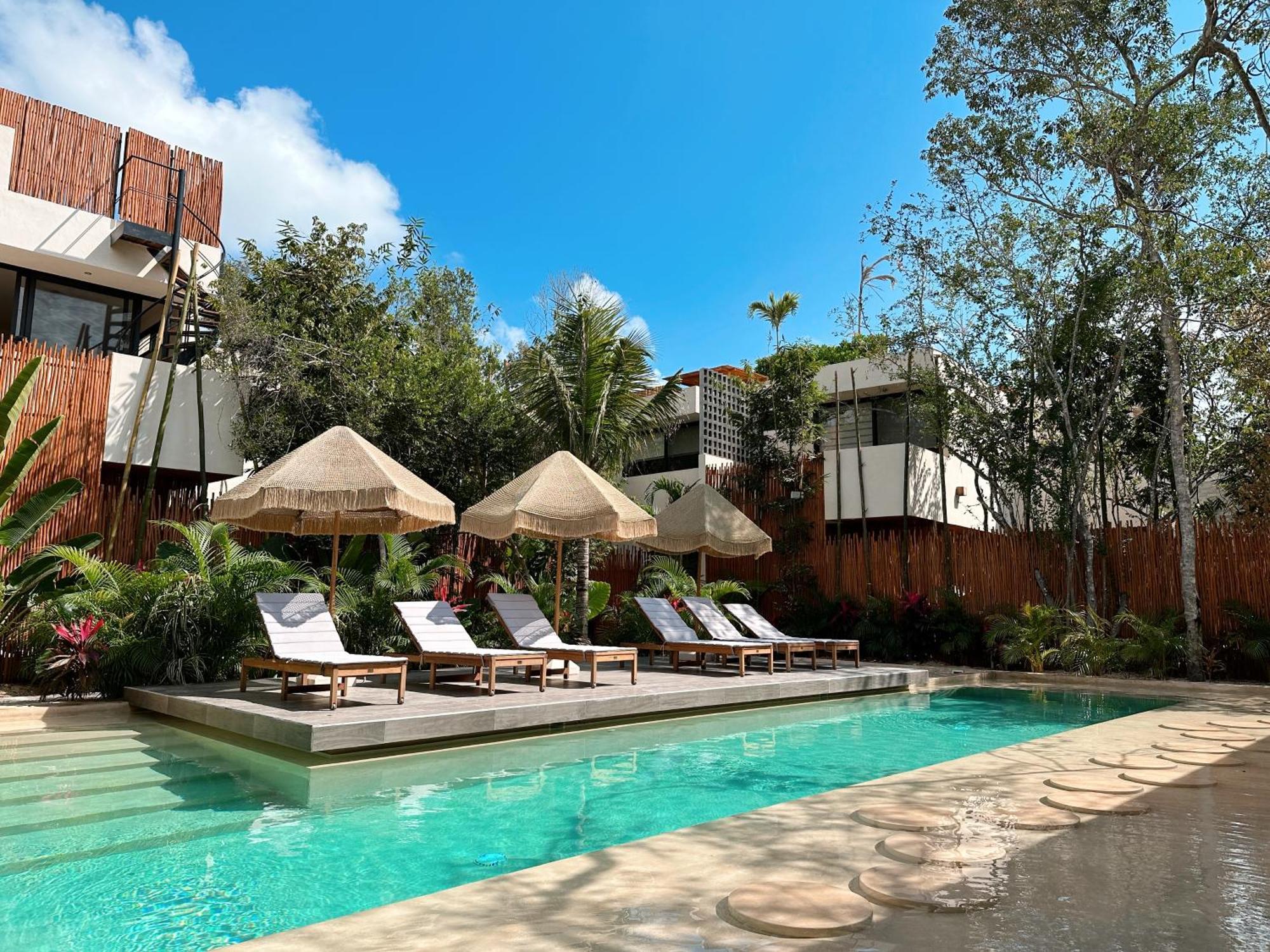 2 Private Pools & Bbq Apartment Tulum