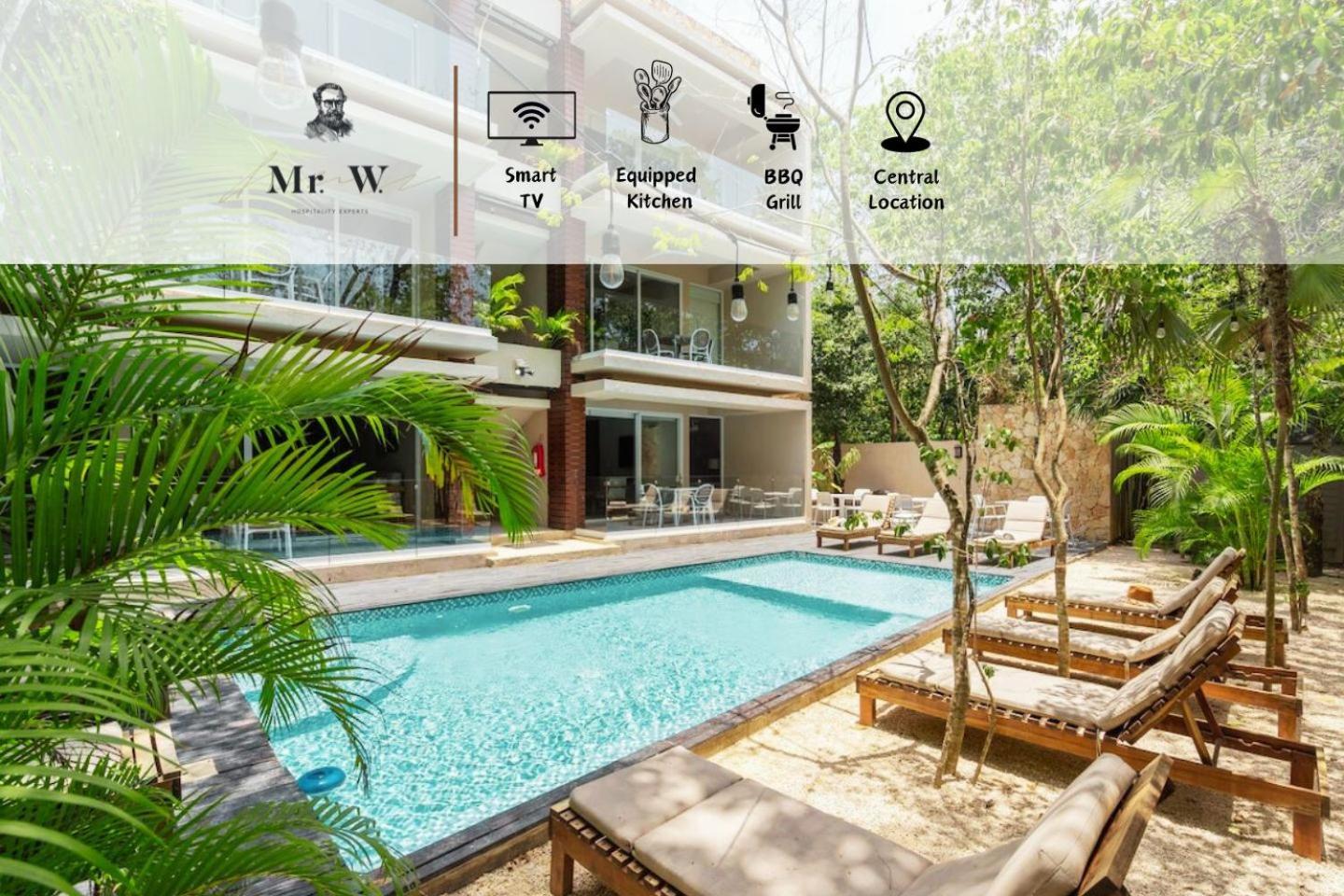 Full Space, 6 Building Holiday home Tulum