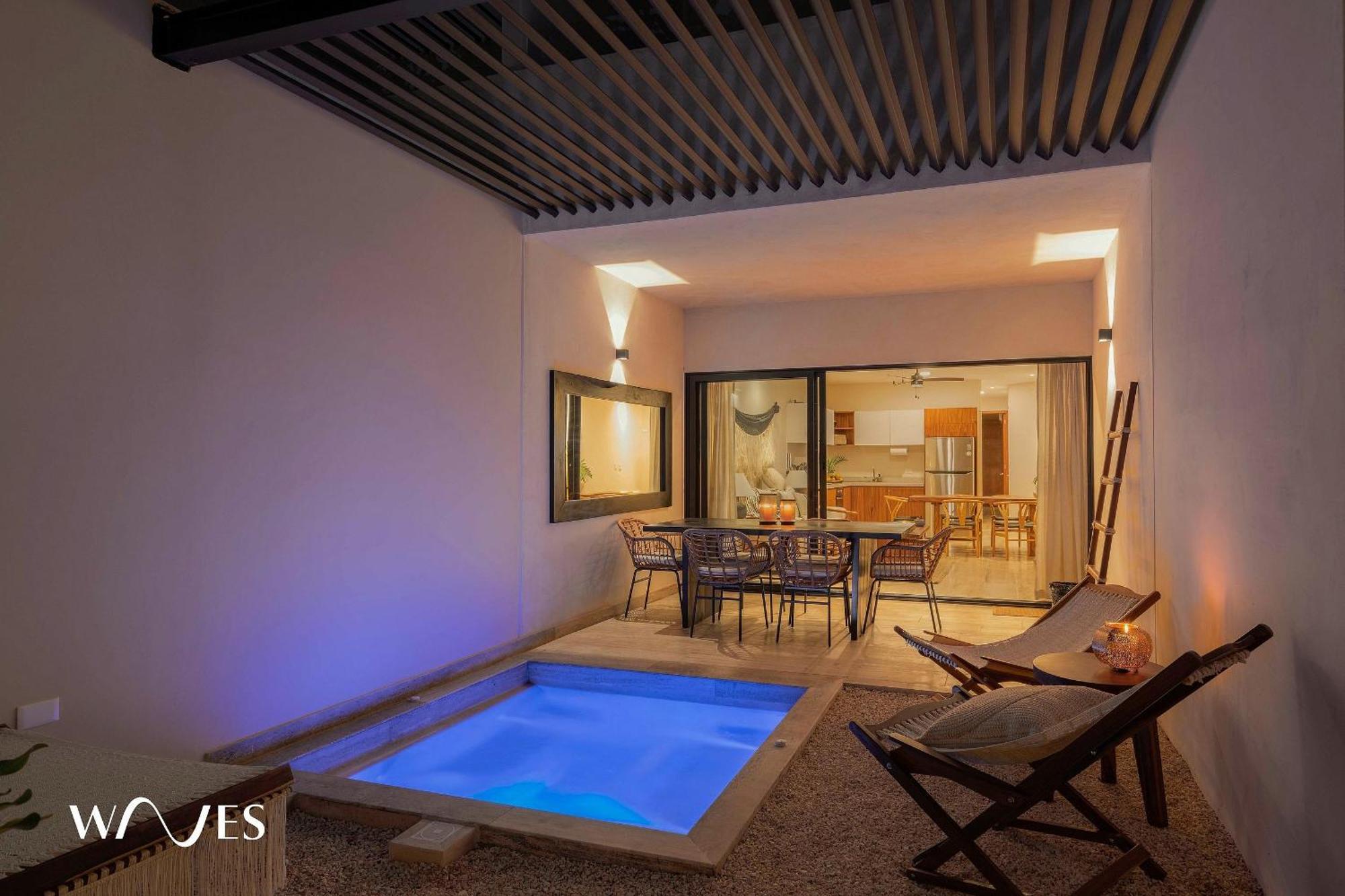 Depto. Premium C/ Jardin Y Piscina Privada Apartamento Tulum
