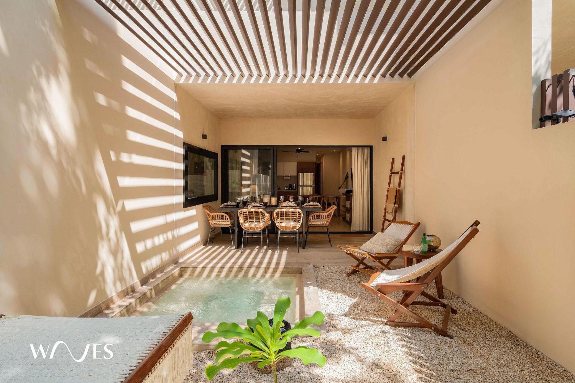 Depto. Premium C/ Jardin Y Piscina Privada Apartamento Tulum