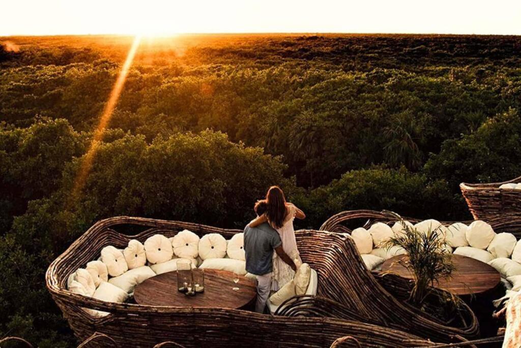 Designer Penthouse - Rooftop Pool & Jungle View Tulum