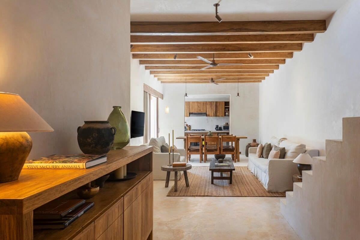 Boho Organic 3br Villa, Gated Community, Rooftop Tulum