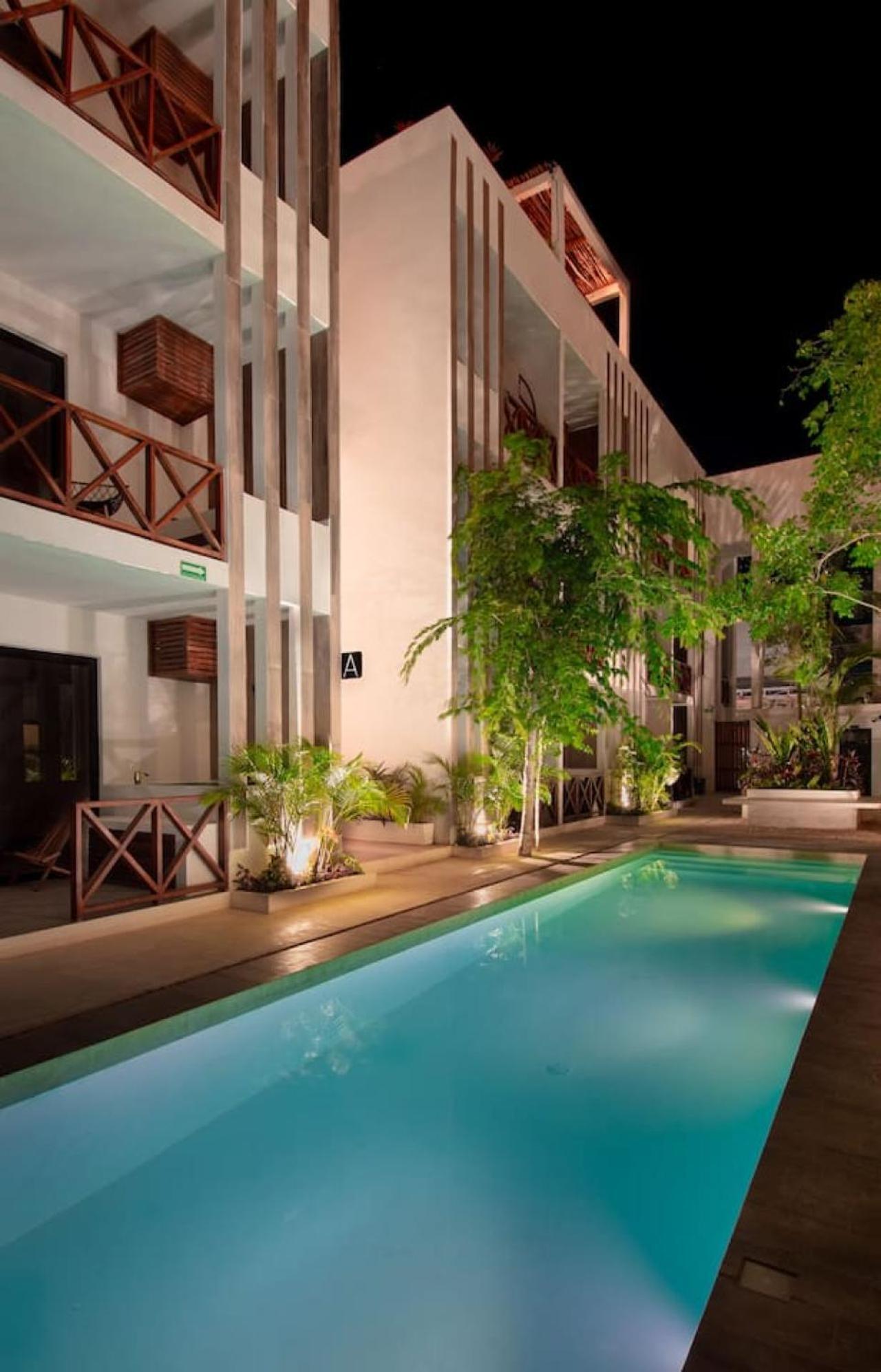 Apartment Luxury 2 Story Penthouse La Veleta 3br Jacuzzi Tulum