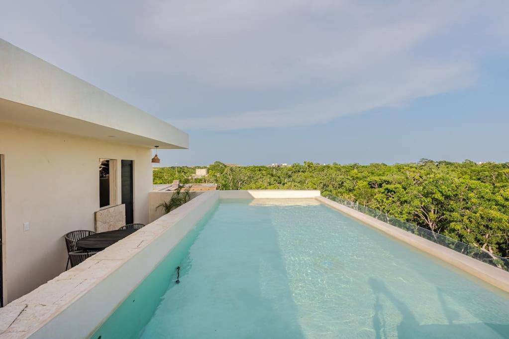 Alberca Y Balcon Privado A 6 Minutos De La Playa Apartment Tulum