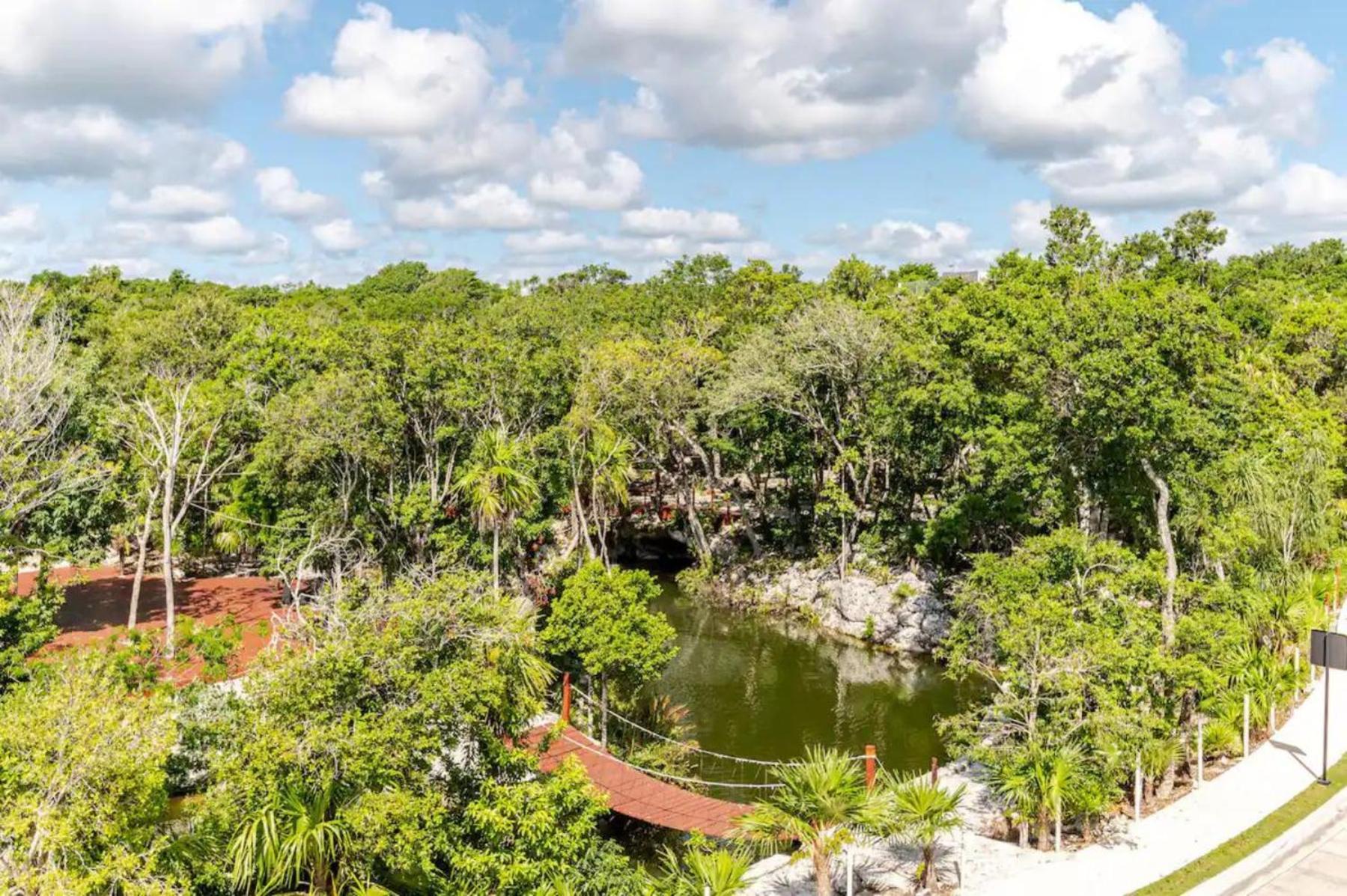 Apartment Departamento 5, Country Home, Con Muelle De Pesca, Club De Playa, Alberca, Cenote Y Campo De Golf, Contrata Day Pass Bahia Principe *