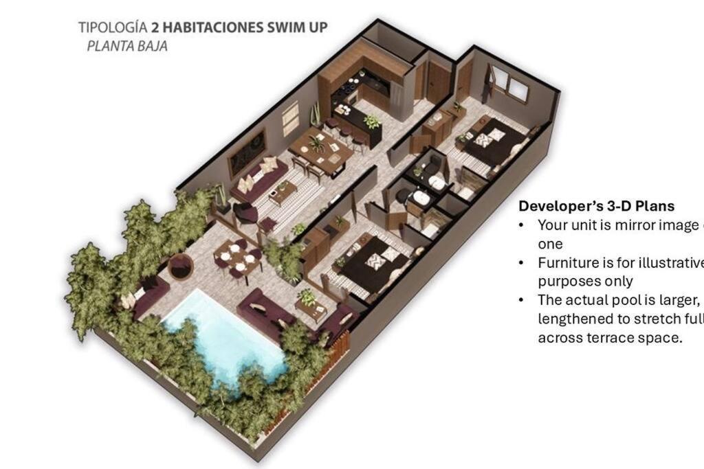 2br Designer's Pad Private Pool Closest To