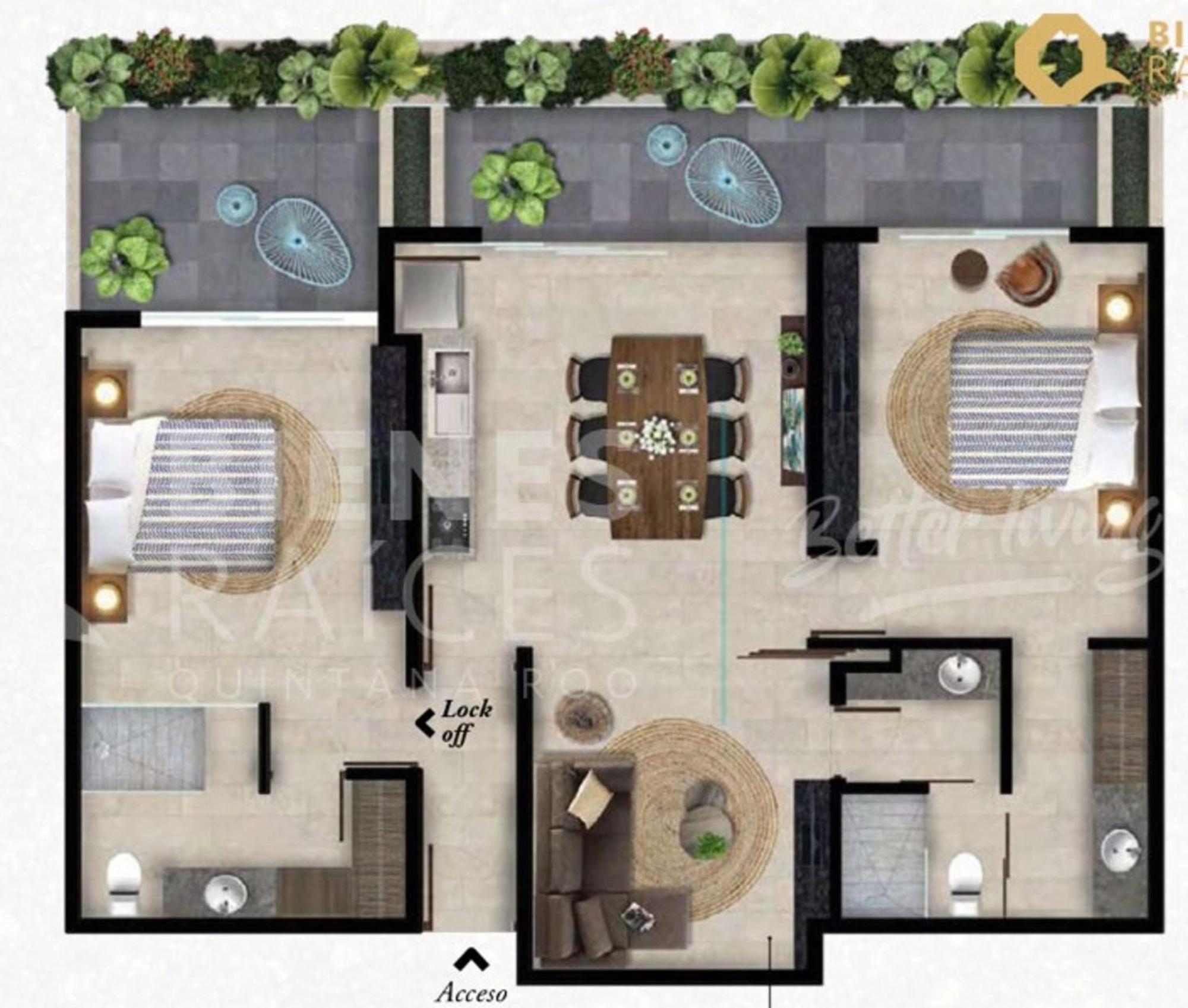 Apartamento Deluxe Design 3br With Pool, Spa, Gym, Kids Area Tulum