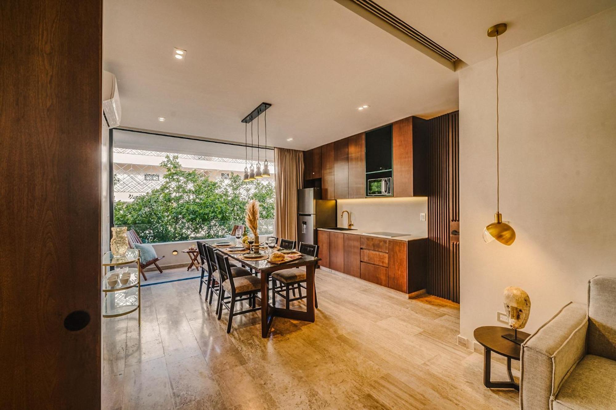 Deluxe Design 3br With Pool, Spa, Gym, Kids Area Apartamento Tulum