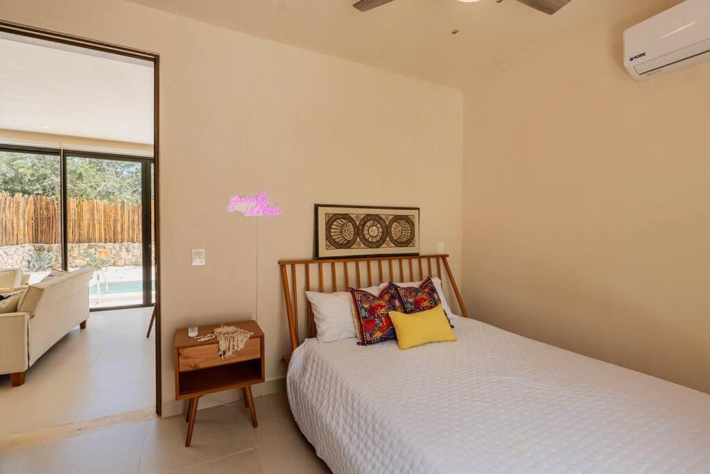Apartment Close To Cenotes Private Pool 24hr Hr Security Gym Yoga *